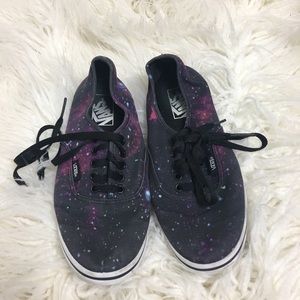 Vans Cosmic Galaxy Sneakers Sz 7.5